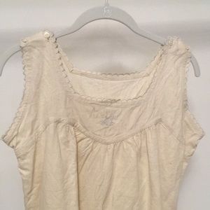 Vintage linen nightgown dress